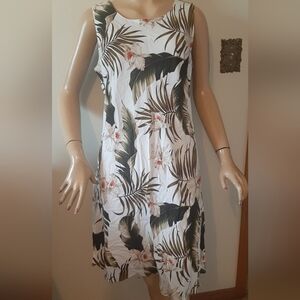 Paradise Bay Dress Made in Hawaii Women's Size Large